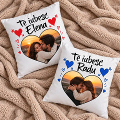 Perne personalizate pentru cupluri cu fotografii
