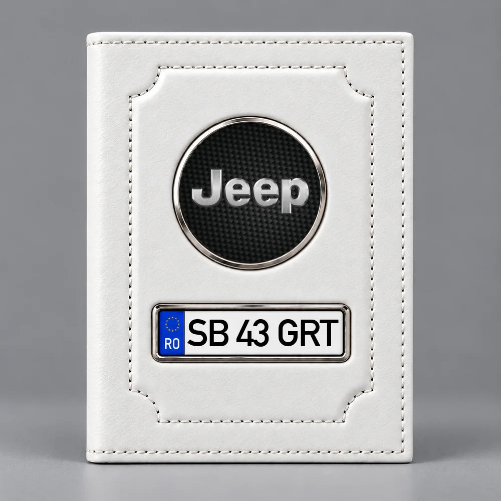 Portofel acte auto personalizat Jeep