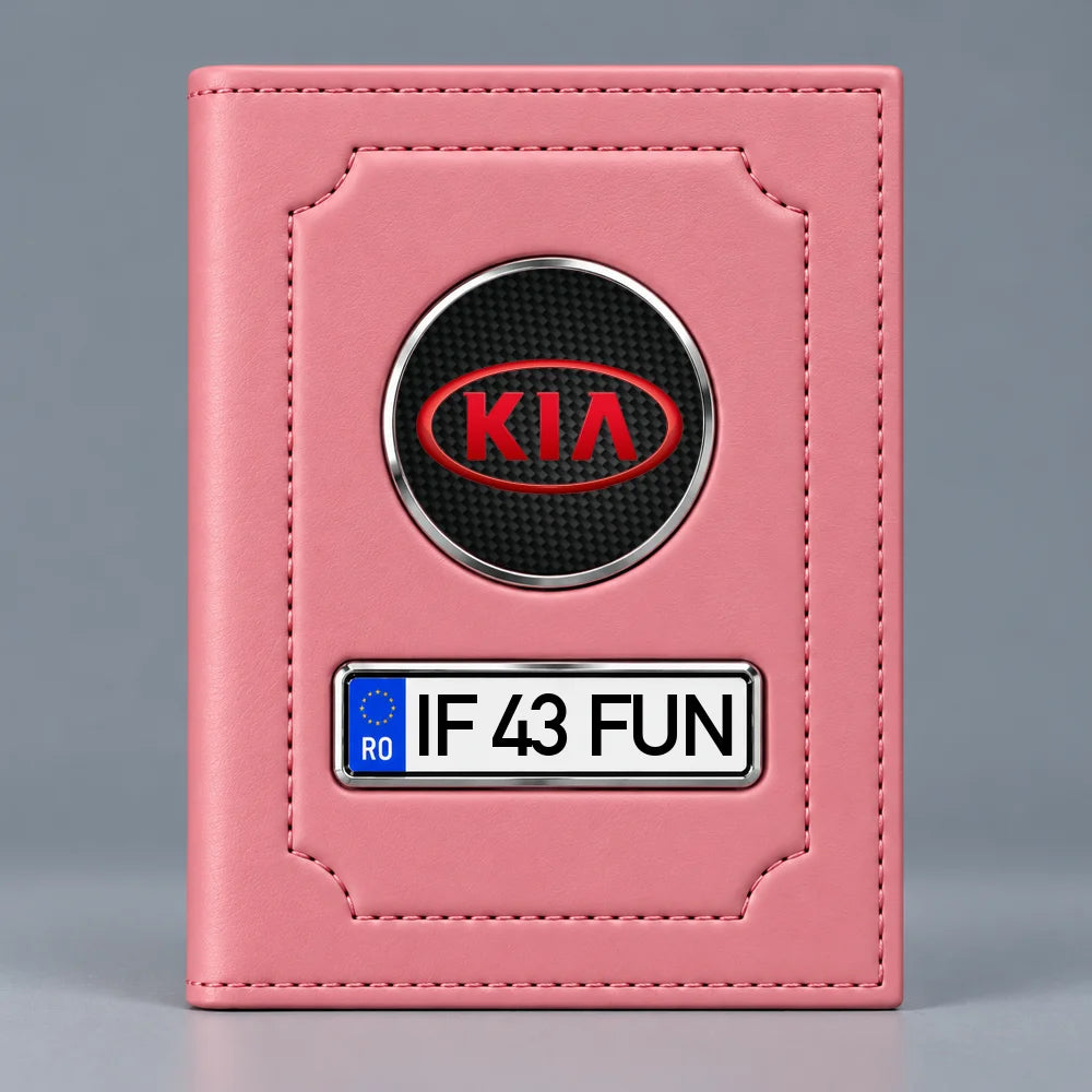 Portofel acte auto personalizat Kia