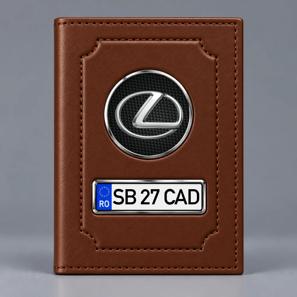 Portofel acte auto personalizat Lexus