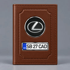 Portofel acte auto personalizat Lexus
