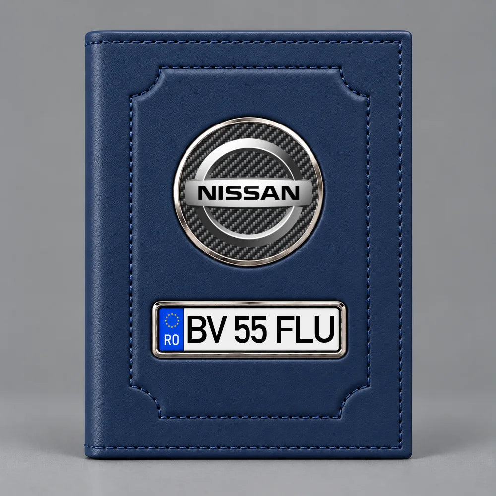 Portofel acte auto personalizat Nissan