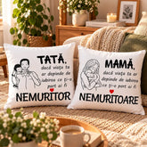 Set 2 perne pentru mama și tata cu mesaje de iubire