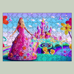 Set Cadou Personalizat Barbie cu Nume – Tricou, Cana, Perna, Mousepad si Puzzle - Cadomy.ro