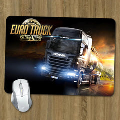 Set Cadou Personalizat Euro Truck Simulator – Tricou, Cana, Perna, Mousepad si Puzzle - Cadomy.ro