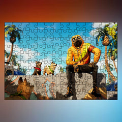 Set Cadou Personalizat Fortnite cu Nume – Tricou, Cana, Perna, Mousepad si Puzzle - Cadomy.ro
