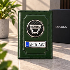 Portofel acte auto personalizat Dacia