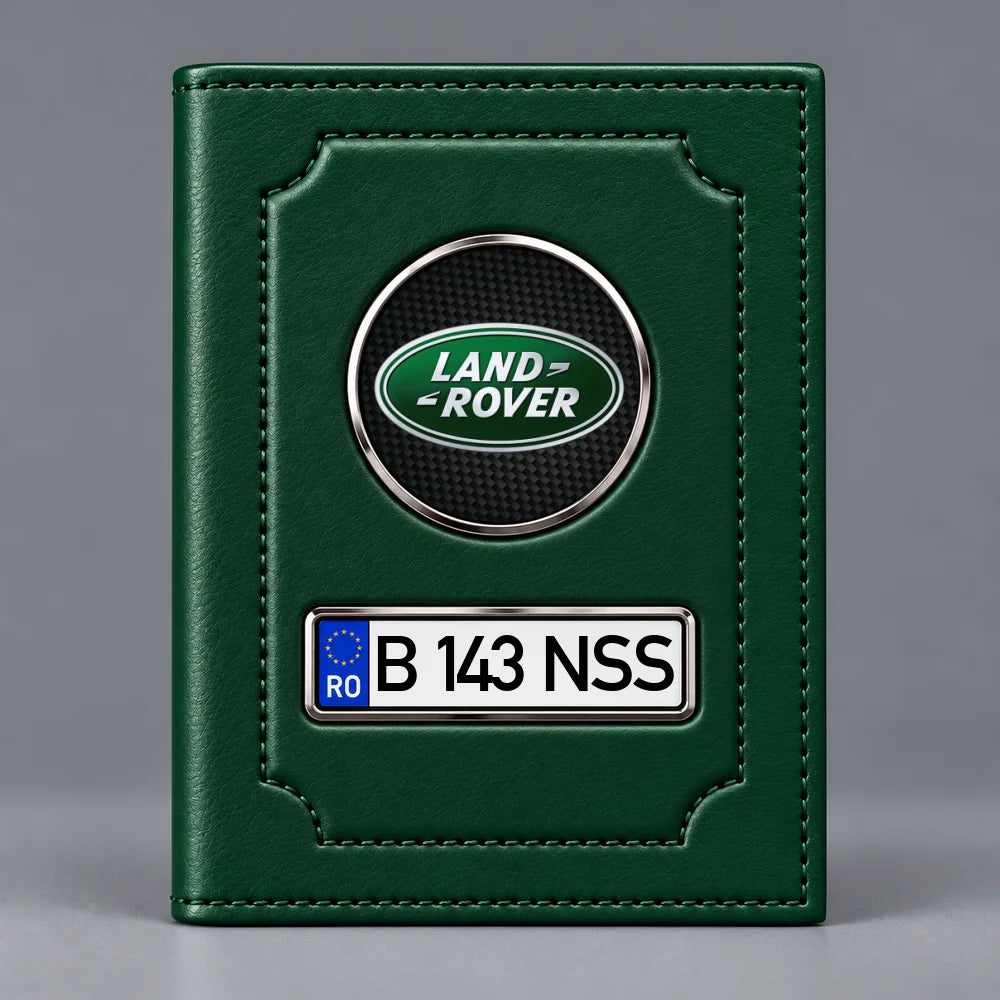 Portofel acte auto personalizat Land Rover
