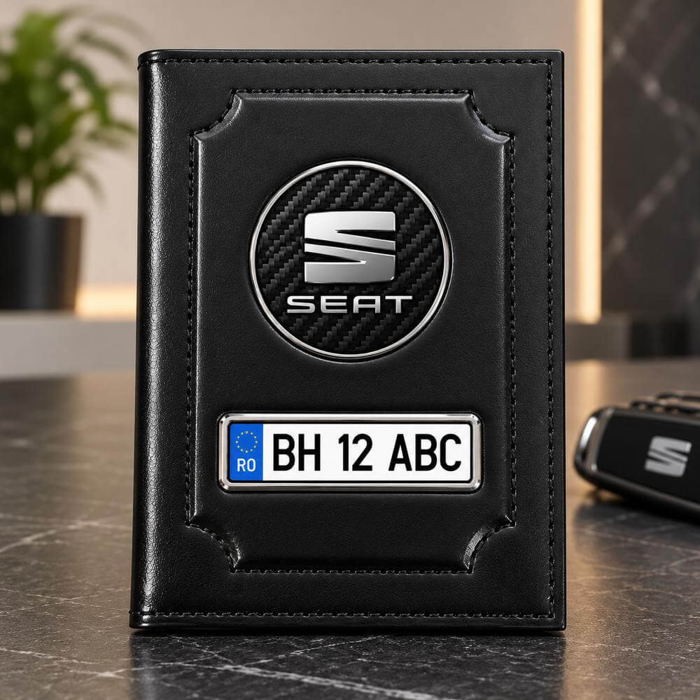Portofel acte auto personalizat Seat