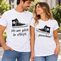 Set de tricouri personalizate pentru îndrăgostiți, cu mesaje amuzante