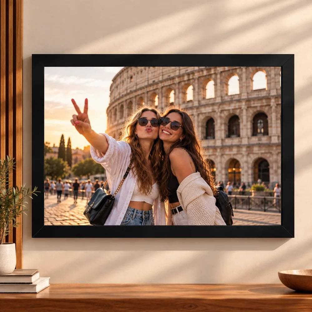 Tablou foto personalizat orizontal, cu fotografie
